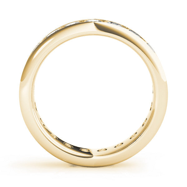 3.70 ct. Round Diamond Eternity Band Channel Set Ring-VIRABYANI